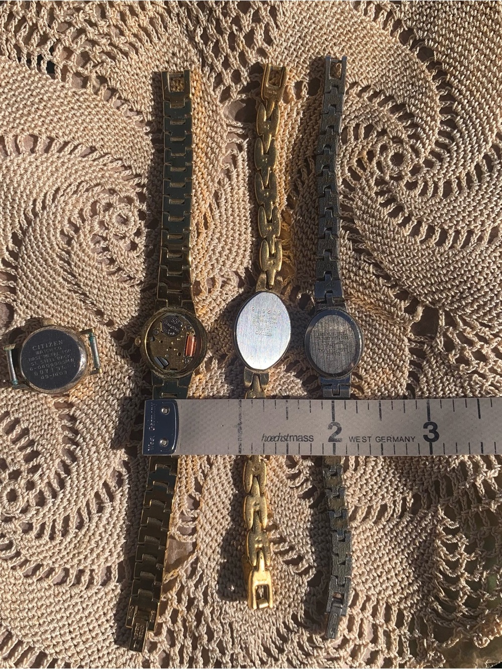 As Is Vintage Women’s Dainty Metal Wrist Watch Bundle Seiko Citizen etc - Picture 15 of 15